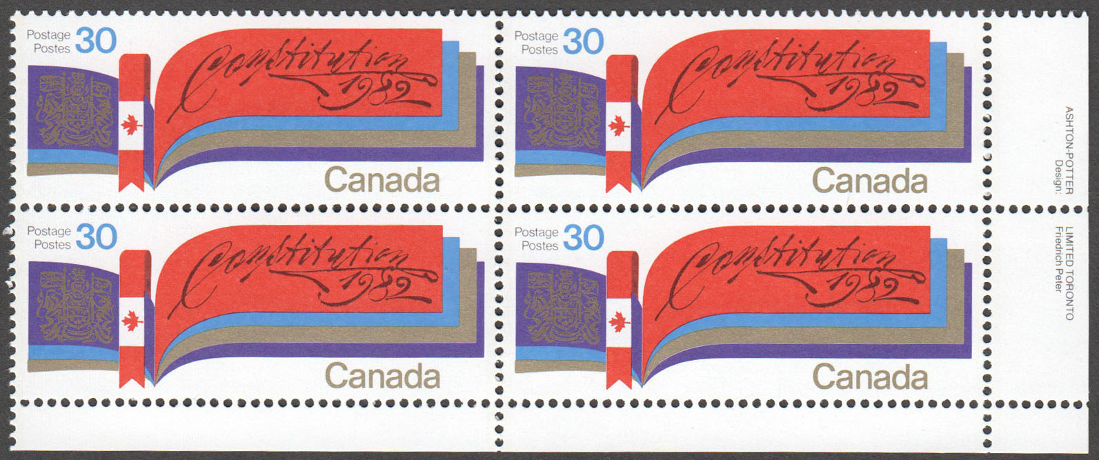 Canada Scott 916 MNH PB LR (A2-8) - Click Image to Close